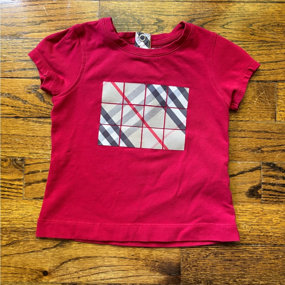 Burberry toddler shirt